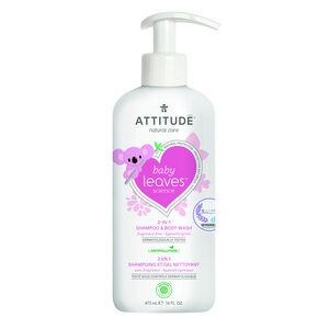 ATTITUDE Baby Shampoo & Body Wash 473ml – Fragrance-Free